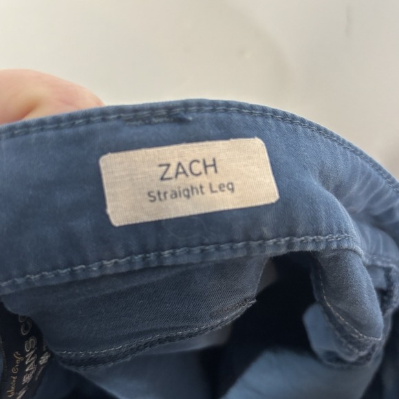 Mavi Jeans Mens 38 x 30 Blue Zach Straight Leg Denim Dark Wash - Picture 6 of 8